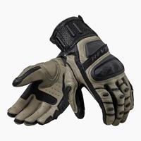 REV'IT! Cayenne 2 Gloves, Motorhandschoenen zomer, Zwart Zand