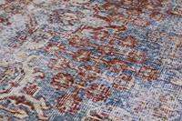 Luxor Living Teppich Punto 2, rechteckig, 5 mm HÃ¶he, Kurzflor, bedruckt, Orient Optik, Vintage Design, ideal im Wohnzimmer & Schlafzimmer