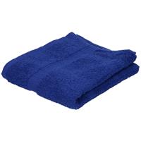 Towelcity Set van 8x stuks luxe handdoeken blauw 50 x 90 cm 550 grams -