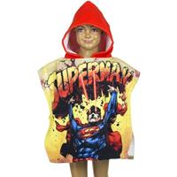 Marvel Superman badcape/badponcho met rode capuchon voor jongens