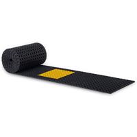 Dri Rubber Social distancing ringmat op rol - met gele vlakken - 7,2 x 5 m