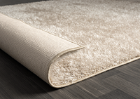 Merinos Hoogpolig Glanzend Vloerkleed Galaxy Beige-Ã 120 cm