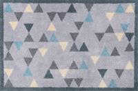 Wash+Dry By Kleen-tex Teppich Triangles, rechteckig, 9 mm HÃ¶he