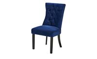 Stuhl ¦ blau ¦ Maße (cm): B: 56 H: 99 T: 66  - Möbel Kraft