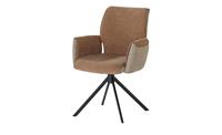 Primo Polsterstuhl  Diana ¦ braun ¦ Maße (cm): B: 62 H: 88,5 T: 63  - Möbel Kraft