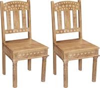 SIT Stuhl, (Set), 2 St., aus recyceltem Altholz