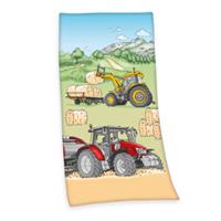 Herding Young Collection Badetuch Traktor, (1 St.), hochfarbig bedruckt