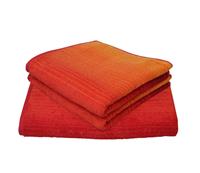 Dyckhoff Handdoekenset Colori 2 handdoeken & 1 douchehanddoek, 100% biologische katoen, 450 g/m²