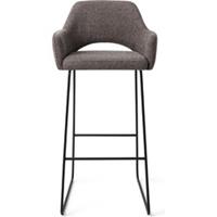 Jesper Home Yanai - Amazing Grey, Barstool Slide Black