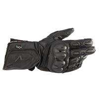 Alpinestars SP-8 HDry Gloves, Tussenseizoen motorhandschoenen, Zwart-Zwart