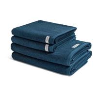 Ross 2 X Handtuch 2 X Duschtuch - im Set Selection - Organic Cotton Handtücher blau