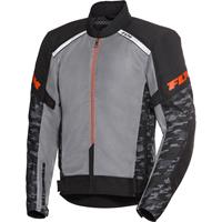 FLM Ram Air Textiljacke grau Herren 