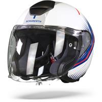 Schuberth M1 Pro Mercury White Blue Jet Helmet