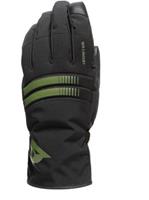 Dainese Plaza 3 D-Dry Gloves Black Bronze Green