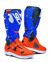 Sidi Crossfire 3 SRS Orange Fluo White Blue Limited