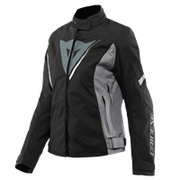 Dainese Veloce Lady D-Dry Jacket Black Charcoal Gray White