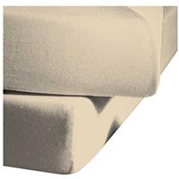 FLEURESSE Mako-Satin-Spannlaken colours Farbe beige 2043 - 