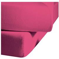 FLEURESSE Mako-Satin-Spannlaken colours cassis 4512 - 