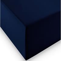 FLEURESSE Boxspring- und Wasserbetten Jersey-Spannlaken comfort XL Farbe 6061 marine - 