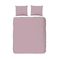 Muller Textiel Good Morning Cotton Dekbedovertrek Soft Pink 200 x 220 cm