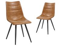 Mobistoxx Set van 2 stoelen ONNIX cognac