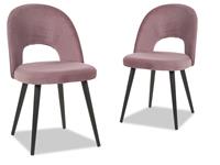 Mobistoxx Set van 2 stoelen MOSE roze