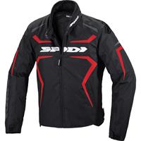 Spidi Sportmaster H2Out Black White Red Motorcycle Jacket