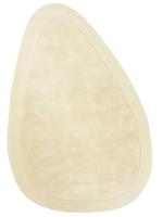 Naturais (by MOMO Rugs) Vloerkleed MOMO Rugs Naturais Stoneshape Cotton White - 160x230 cm