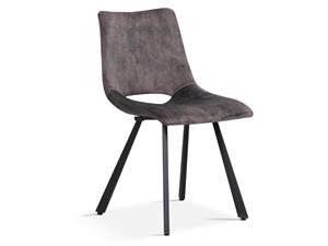 Mobistoxx Set van 2 stoelen SISKA grijs