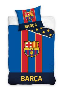 Sleepykids FC Barcelona Dekbedovertrek - Eenpersoons - 140x200 cm - Kussensloop 60x70 cm - Katoen - Origineel - Hot Item!