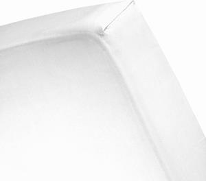 Damai hoeslaken protect flanel 90x210 white hoogte tot 25 cm