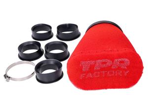 Top Performances Luchtfilter  TPR Factory rood 46-62mm