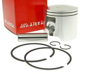 Airsal Zuiger Kit  Racing 76,6cc 50mm voor Derbi Senda GPR, Gilera GSM SMT RCR Zulu EBE, EBS
