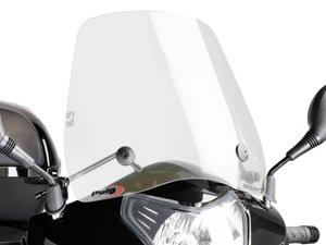 Puig Windscherm  Trafic transparant / helder voor Honda SH 125i, SH 150i, SH 300i