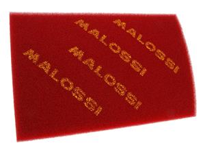 Malossi Luchtfilterschuim  Double Red Sponge 300x200mm - universeel