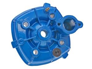 101 Octane Cilinderkop 50cc blauw voor Piaggio LC vierkant