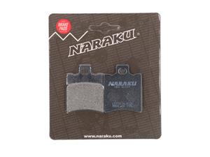 Naraku Remblokken  organisch voor Aprilia, Malaguti, MBK, Piaggio, Yamaha
