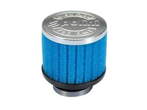 Polini Luchtfilter  Special Air Box Filter 39mm recht blauw