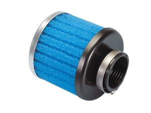 Polini Luchtfilter  Special Air Box Filter 36mm recht blauw