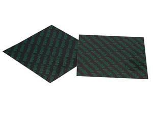 Polini Membraanplaten  0,35mm 110x100mm - universeel (groen)