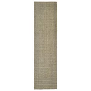 VidaXL Vloerkleed 66x250 Cm Natuurlijk Sisal Taupe