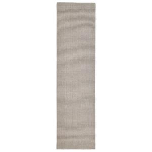 VidaXL Vloerkleed 66x250 Cm Natuurlijk Sisal Zandkleurig