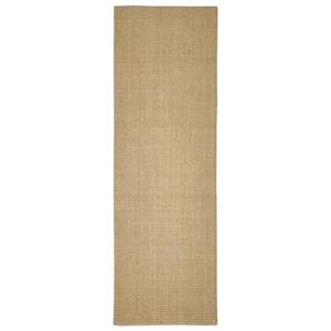 VidaXL Vloerkleed 80x250 Cm Natuurlijk Sisal