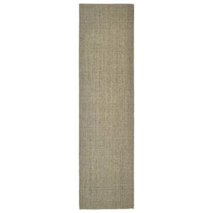 VidaXL Vloerkleed 80x300 Cm Natuurlijk Sisal Taupe