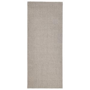 VidaXL Vloerkleed 100x250 Cm Natuurlijk Sisal Zandkleurig