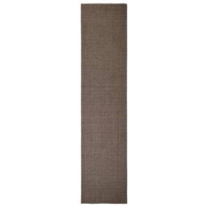 VidaXL Vloerkleed 80x350 Cm Natuurlijk Sisal Bruin