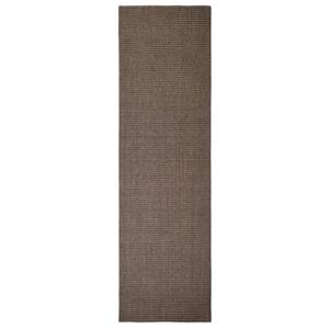 VidaXL Vloerkleed 100x350 Cm Natuurlijk Sisal Bruin