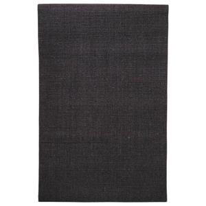 Teppich Teppich Natur Sisal 66x100 cm Schwarz, vidaXL, Rechteckig