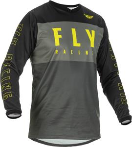 FLY Racing F-16 Jersey Grey Black Hi-Vis