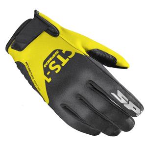 Spidi CTS-1 Black Yellow Fluo Motorcycle Gloves